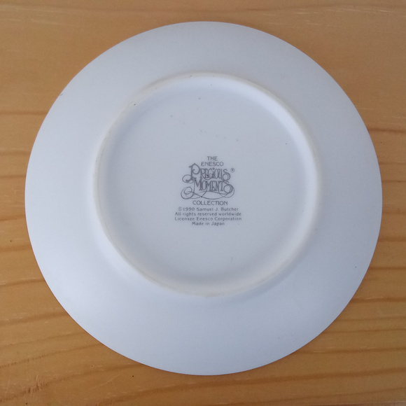 VTG 89 & 90 Precious Moments Mini Collector Plates - Picture 7 of 9